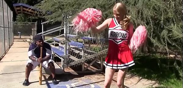  Cheerleader Allie James and Erica Lauren Treat BBC.